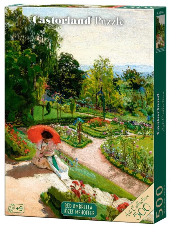 Produktas Castorland dėlionė Jozef Mehoffer Red Umbrella  Art Collection  500 det Paveikslėlis