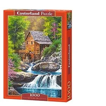 Produktas Castorland dėllionė Spring Mill 1000 det. Paveikslėlis