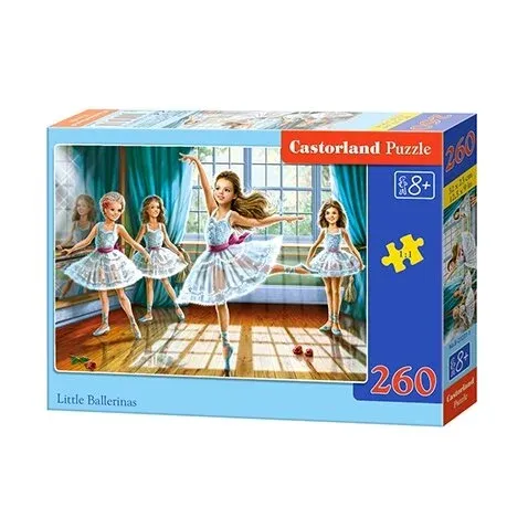 Produktas Castorland dėlionė LITTLE BALLERINAS 260 det. Paveikslėlis