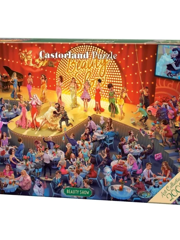 Produktas Castorland dėlionė ART kolekcija Beauty Show 2000 det. Paveikslėlis