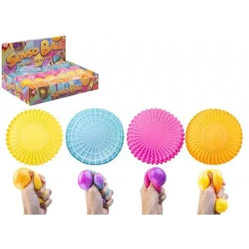 Produktas Antistresinis žaislas neoninis kamuoliukas 5 cm Paveikslėlis