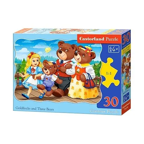 Produktas Castorland dėlionė Goldilocks and Three Bears 30 det. Paveikslėlis