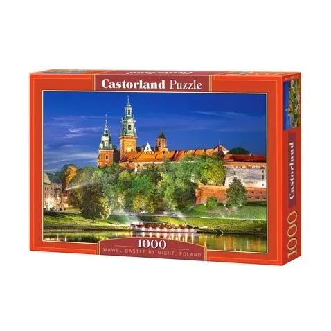 Produktas Castorland dėlionė Wawel Castle By Night, Poland 1000 det. Paveikslėlis