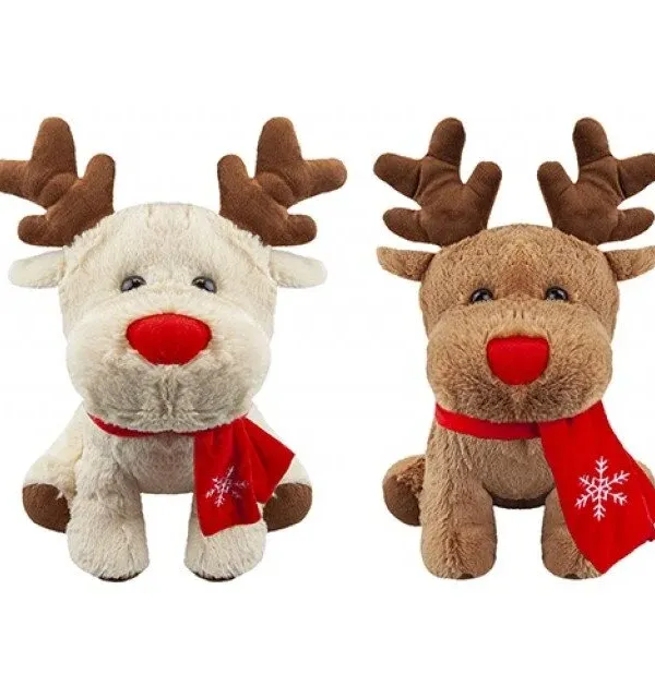 Produktas Minkštas Kalėdinis elniukas 35 cm Paveikslėlis