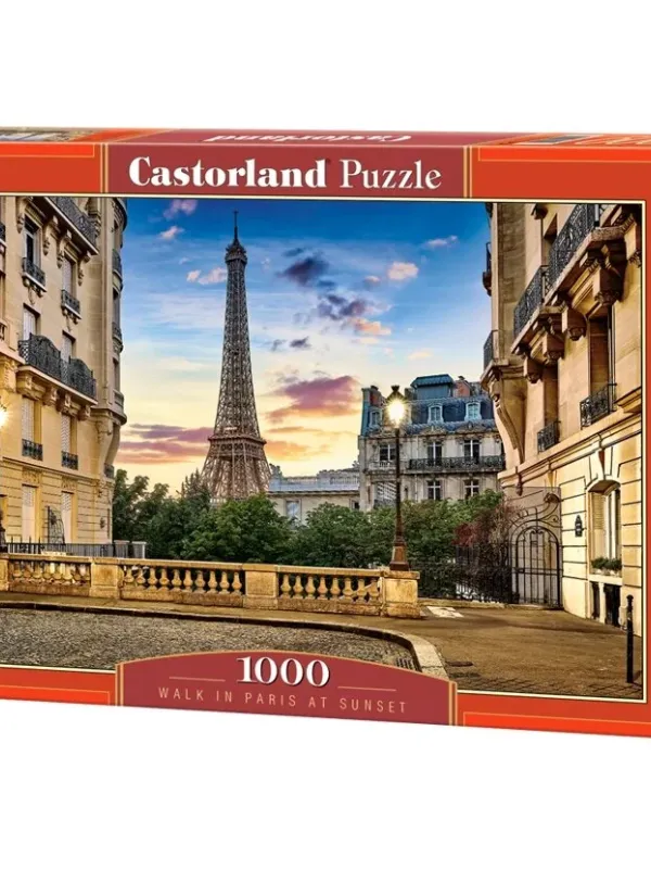 Produktas Castorland dėlionė Walk in Paris at Sunset 1000 det. Paveikslėlis