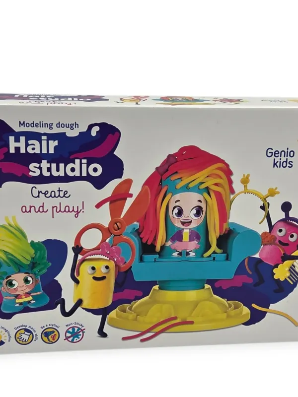 Produktas Genio Kids modelino rinkinys Kirpykla Paveikslėlis