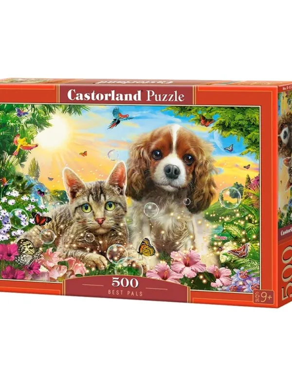 Produktas Castorland dėlionė Best Pals 500 det Paveikslėlis