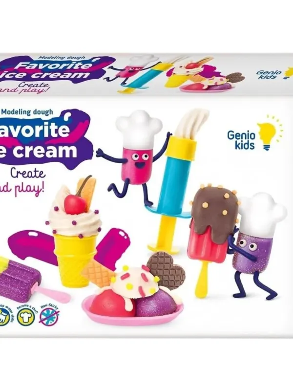 Produktas Genio Kids modelino rinkinys Ledainė Paveikslėlis