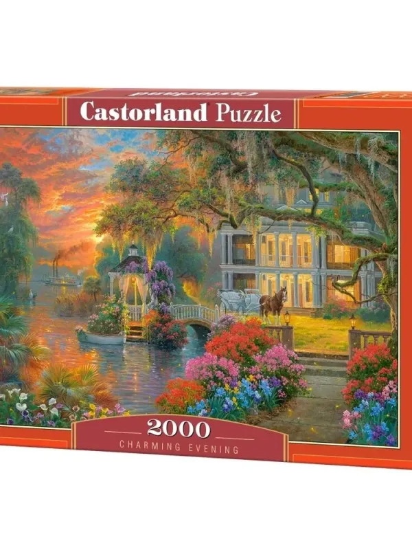 Produktas Castorland dėlionė Charming Evening 2000 det. Paveikslėlis