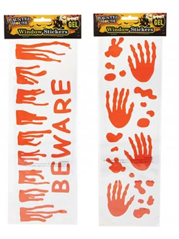 Produktas Haunted House Langų lipdukai Helovinui Paveikslėlis