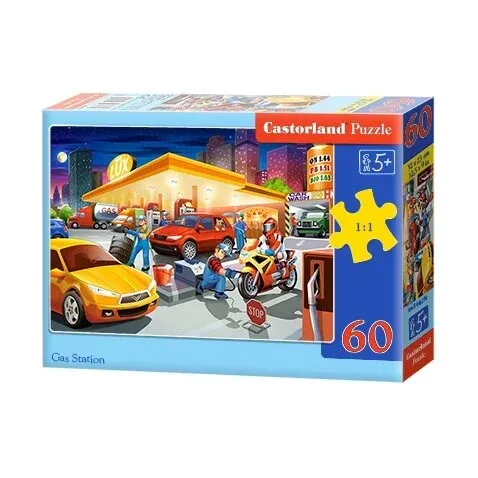 Produktas Castorland dėlionė Gas Station 60 det. Paveikslėlis