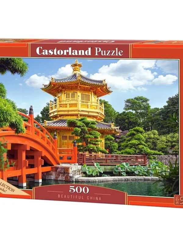 Produktas Castorland dėlionė China Garden, Hong Kong 500 det Paveikslėlis