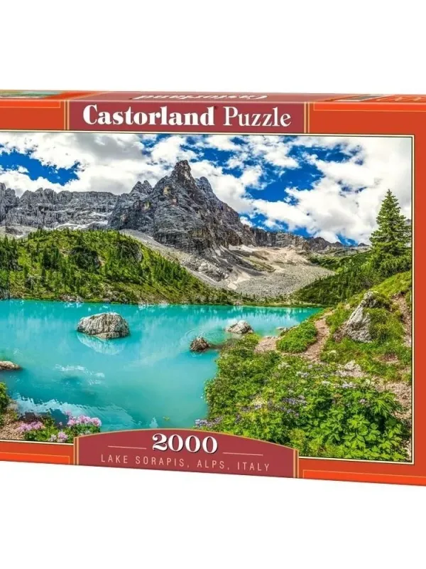 Produktas Castorland dėlionė Lake Sorapis, Alps, Italy 2000 det Paveikslėlis