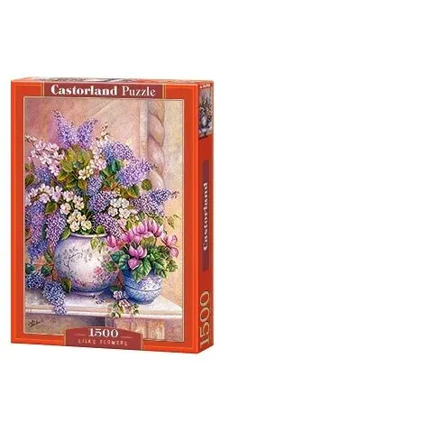 Produktas Castorland dėlionė Lilac Flowers 1500 det. Paveikslėlis