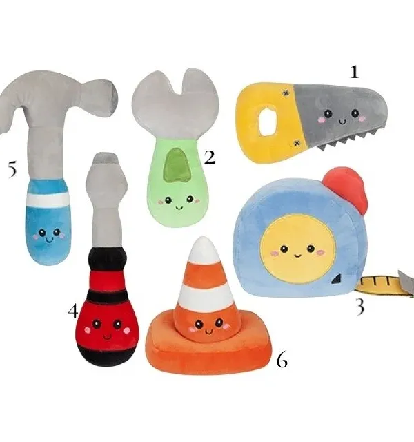 Produktas Softlings pliušiniai įrankiai 27 cm Paveikslėlis