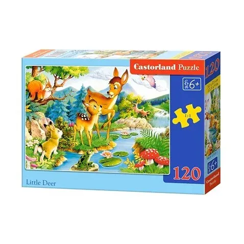 Produktas Castorland dėlionė Little Deer 120 det. Paveikslėlis