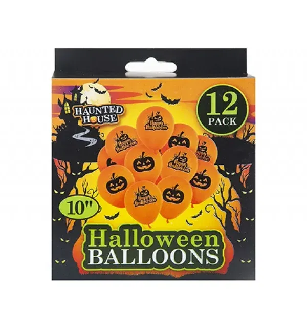 Produktas Balionai Helovinui 12vnt Paveikslėlis