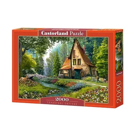 Produktas Castorland dėlionė Toadstool Cottage 2000 det. Paveikslėlis