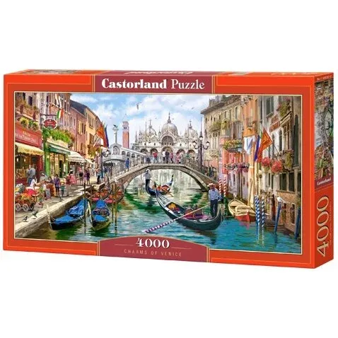 Produktas Castorland dėlionė CHARMS OF VENICE 4000 det. Paveikslėlis