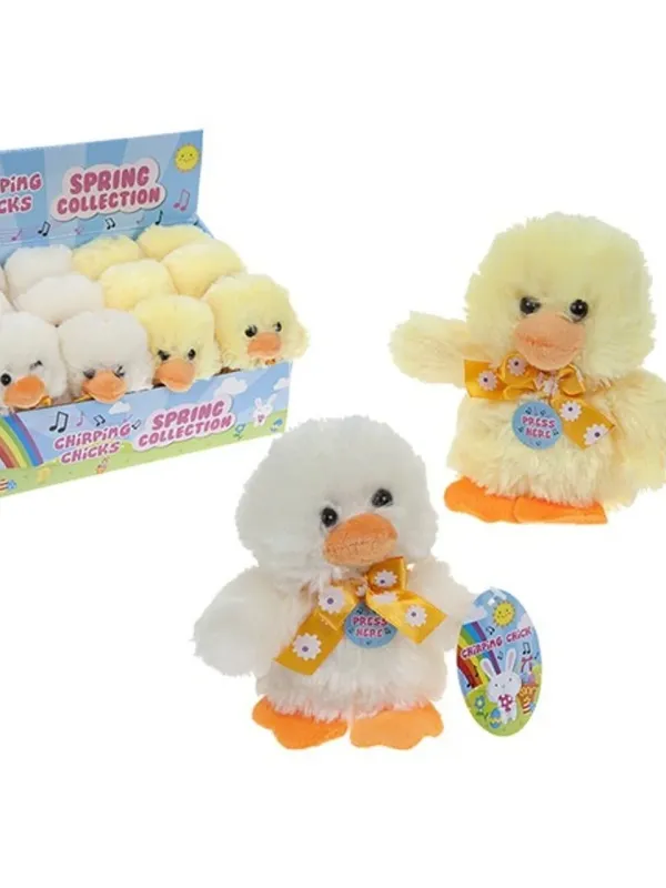 Produktas Minkštas žaislas Viščiukas su garsu 11 cm Paveikslėlis