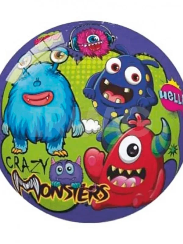 Produktas STAR kamuolys Monsters 23 cm Paveikslėlis