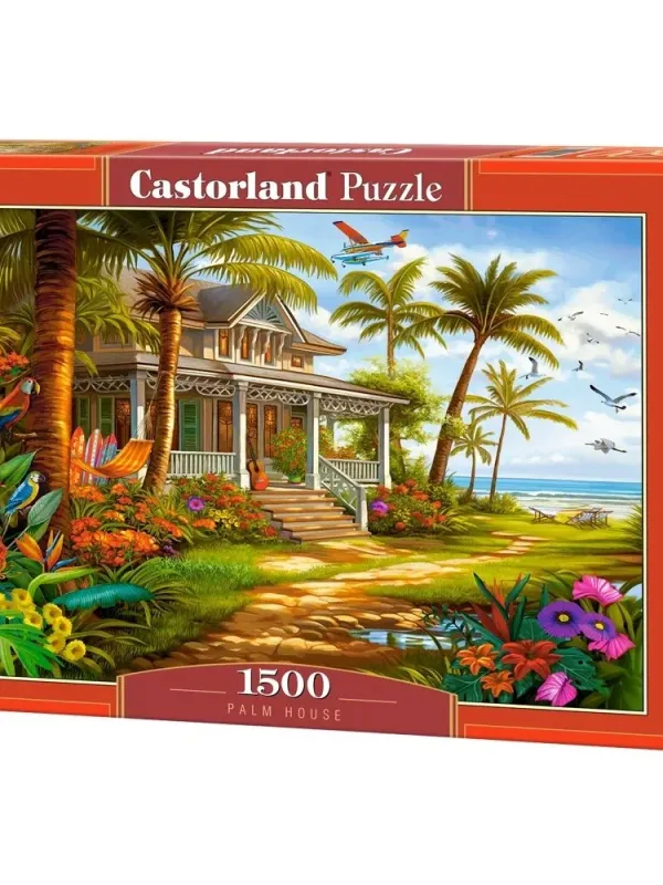 Produktas Castorland dėlionė Palm House 1500 det. Paveikslėlis