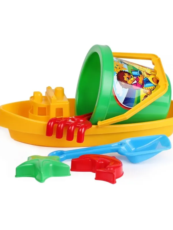 Produktas Technok Smėlio žaislų rinkinys 6 vnt Paveikslėlis