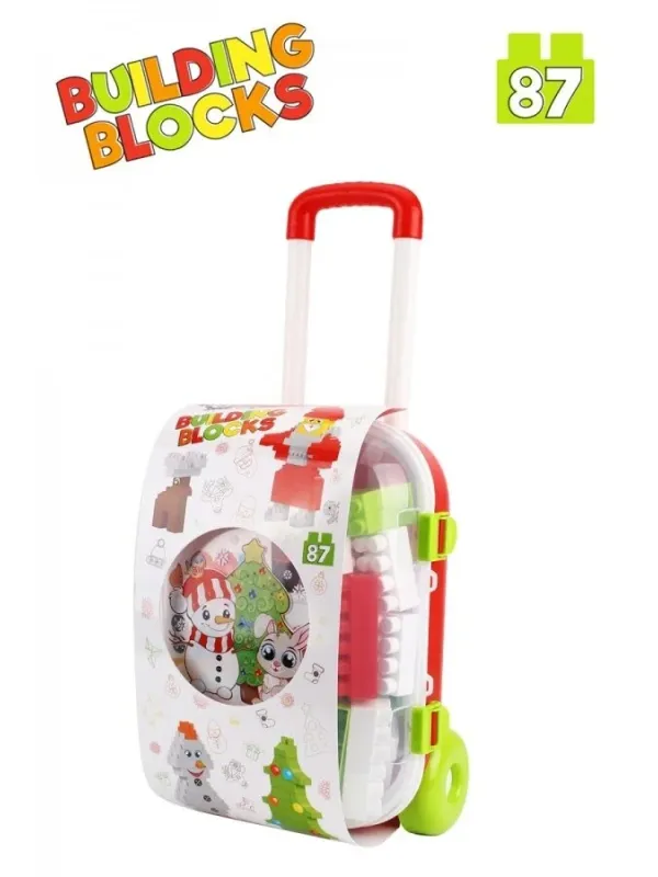 Produktas Technok kalėdinis konstruktorius lagamine 87 detalių 8805 Paveikslėlis