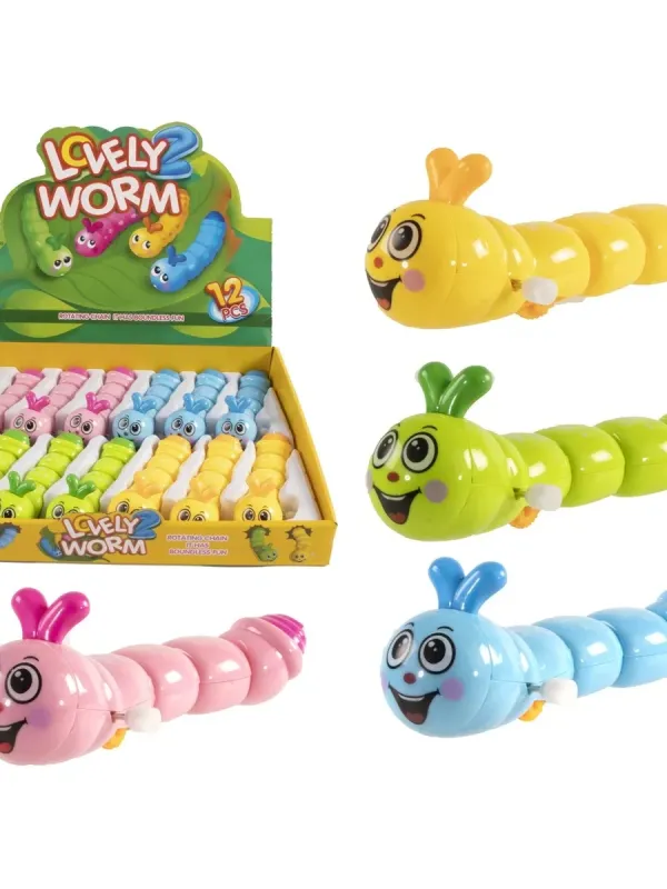 Produktas Prisukamas spalvotas vikšras  15 cm Paveikslėlis