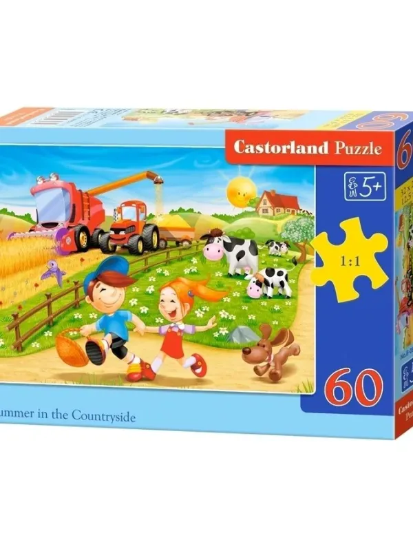 Produktas Castorland dėlionės Summer in the Countryside 60 det. Paveikslėlis