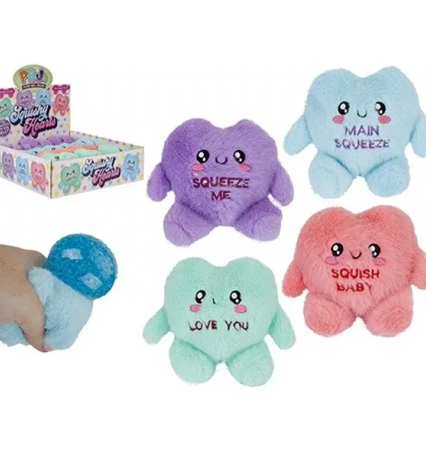 Produktas PBJ'S antistresinis žaislas Širdelė 10 cm Paveikslėlis