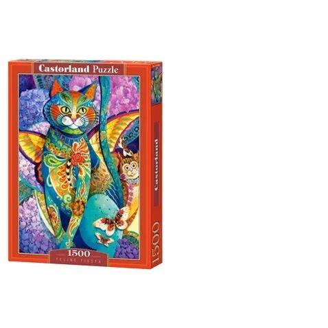 Produktas Castorland dėlionė FELINE FIESTA 1500 det. Paveikslėlis