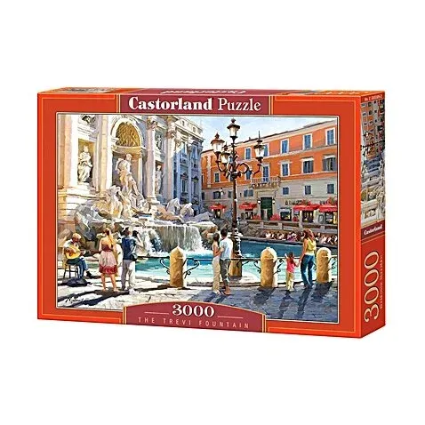 Produktas Castorland dėlionė The Trevi Fountain 3000 det. Paveikslėlis