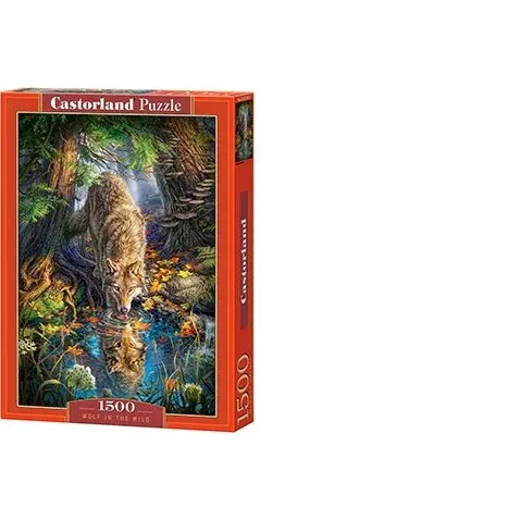Produktas Castorland dėlionė WOLF IN THE WILD 1500 det. Paveikslėlis