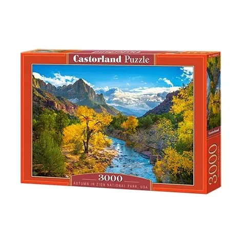 Produktas Castorland dėlionė Autumn in Zion National Park, USA 3000 det. Paveikslėlis