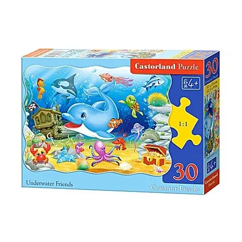 Produktas Castorland dėlionė Underwater Friends 30 det. Paveikslėlis