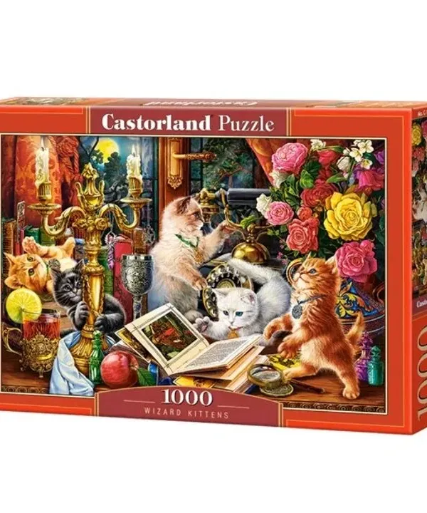 Produktas Castorland dėlionė Wizard Kittens1000 det Paveikslėlis