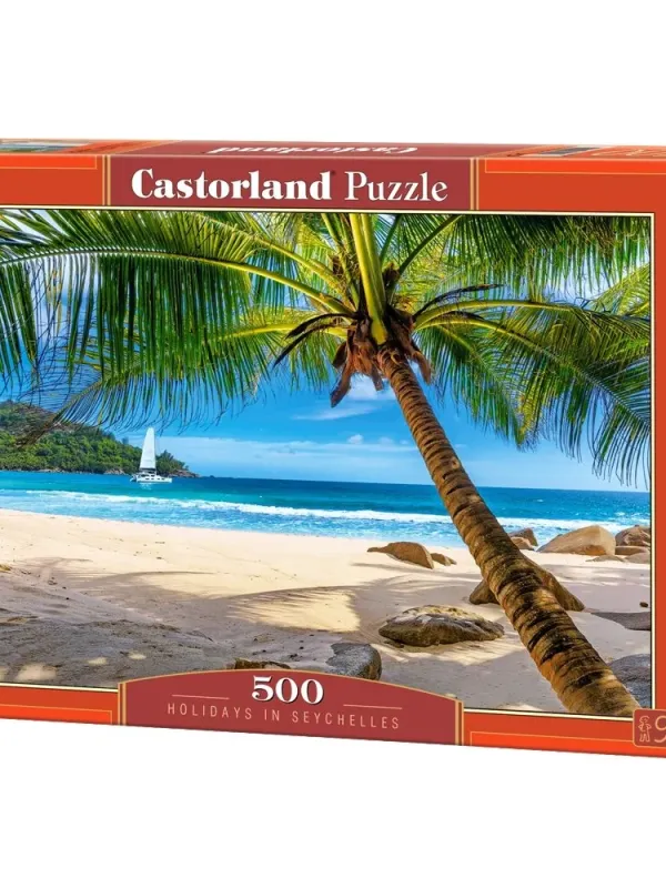 Produktas Castorland dėlionė Holidays in Seygelles 500 det Paveikslėlis