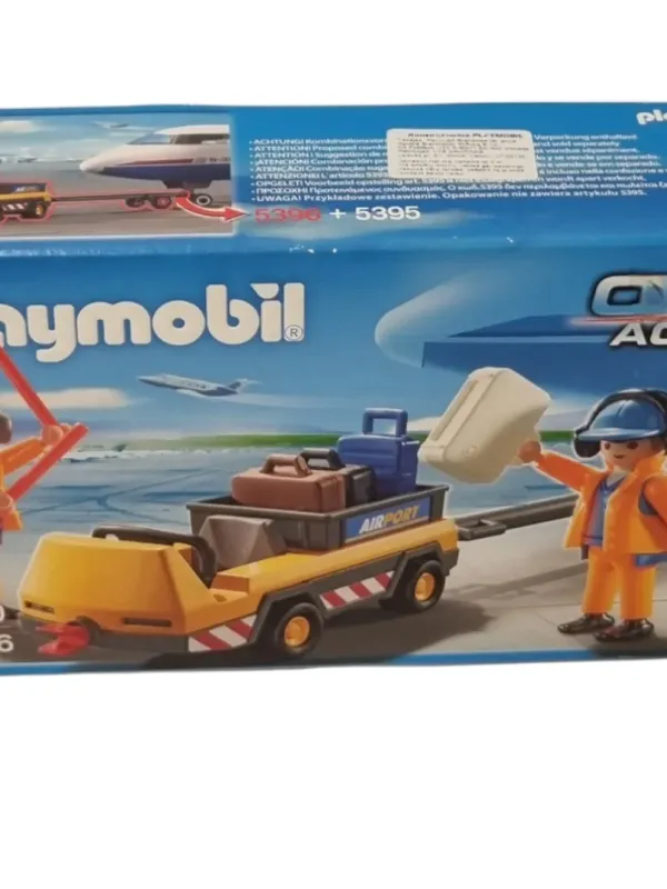 Produktas PLAYMOBIL City Action Lėktuvo vilkikas su sausumos įgula (pažeista pakuotė) Paveikslėlis